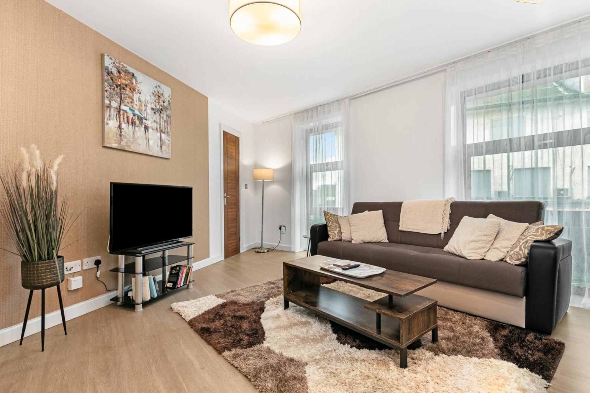 Modern 1 Bedroom Apartment In Woking Town Centre Exterior foto